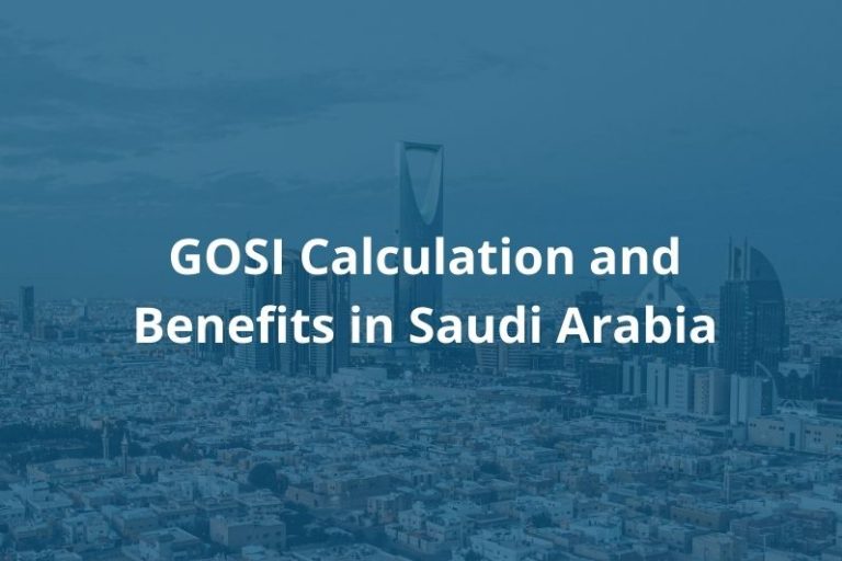 Gosi Calculation In Ksa Saudi Arabia