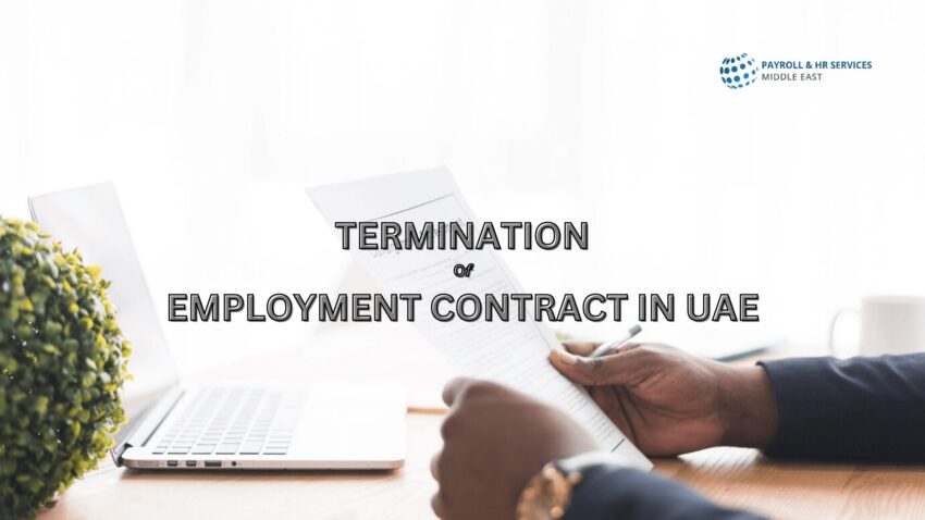 Termination of Employment Contract in UAE
